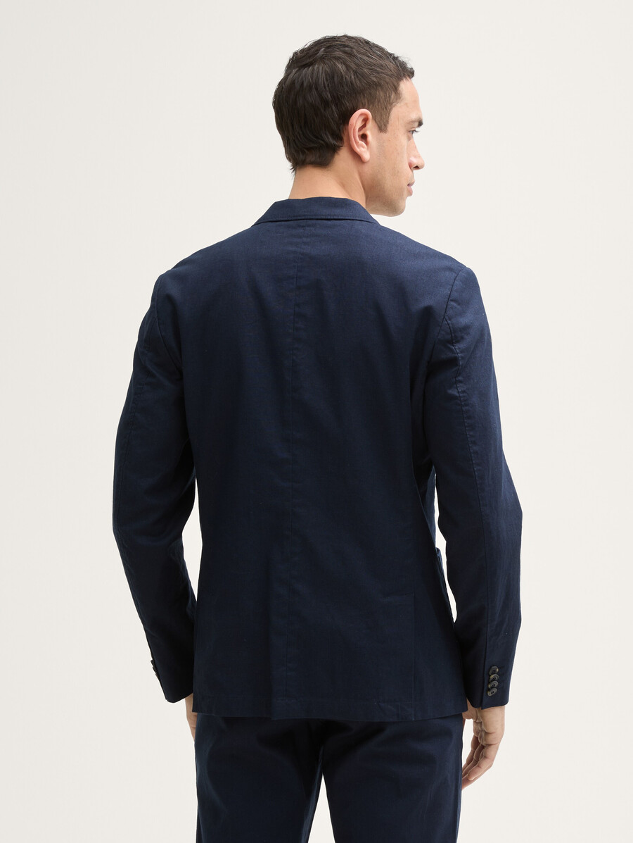 chaqueta con contenido de lino