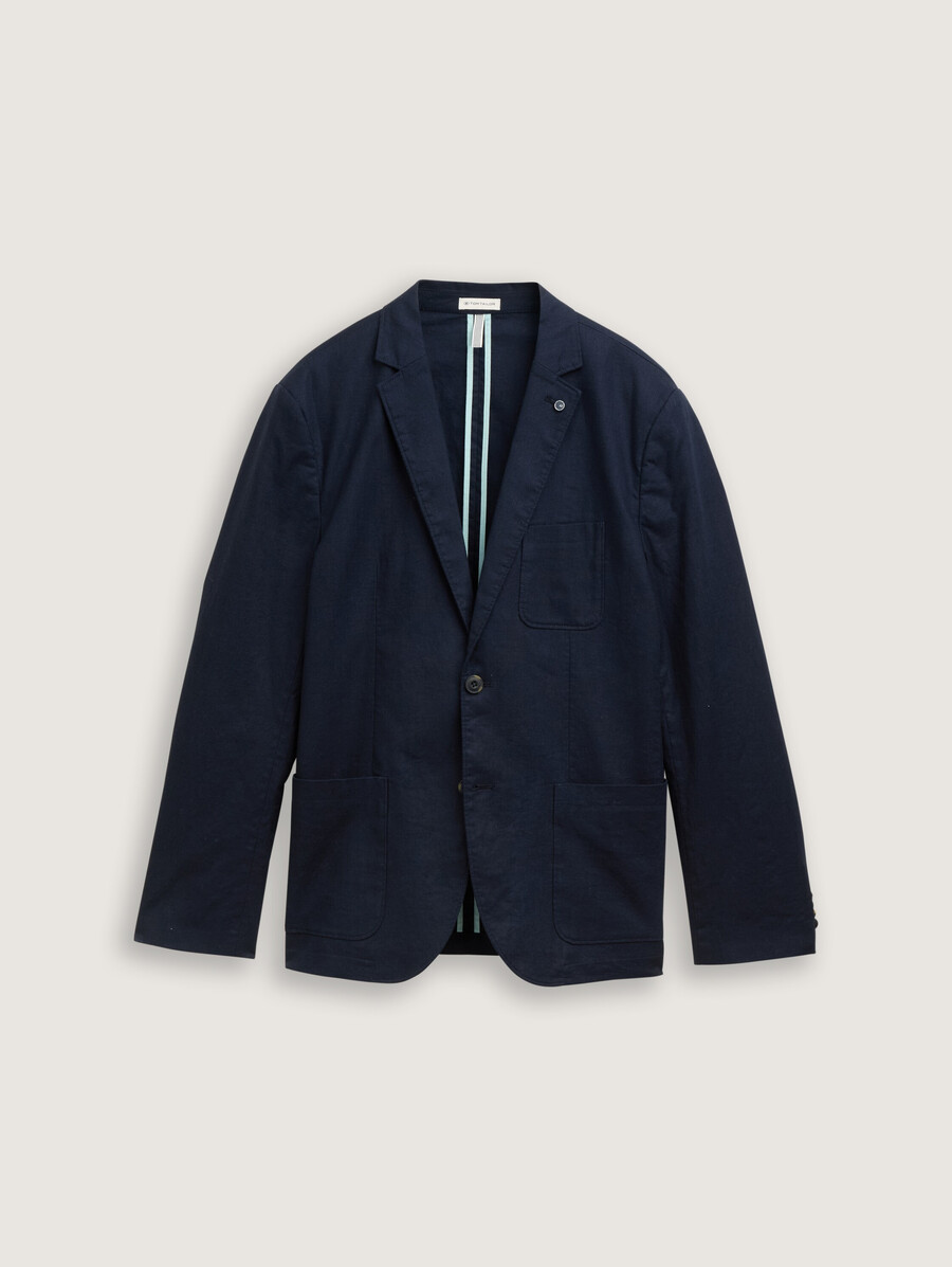 chaqueta con contenido de lino