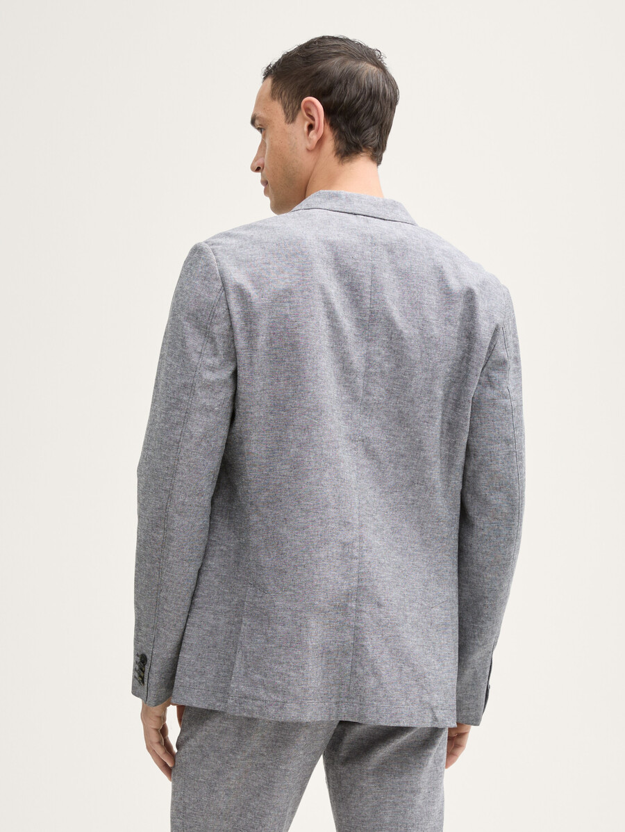 chaqueta con contenido de lino