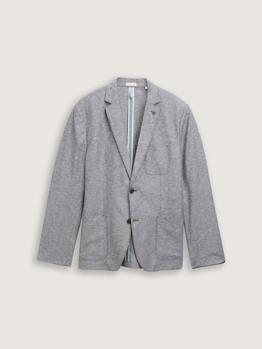 chaqueta con contenido de lino