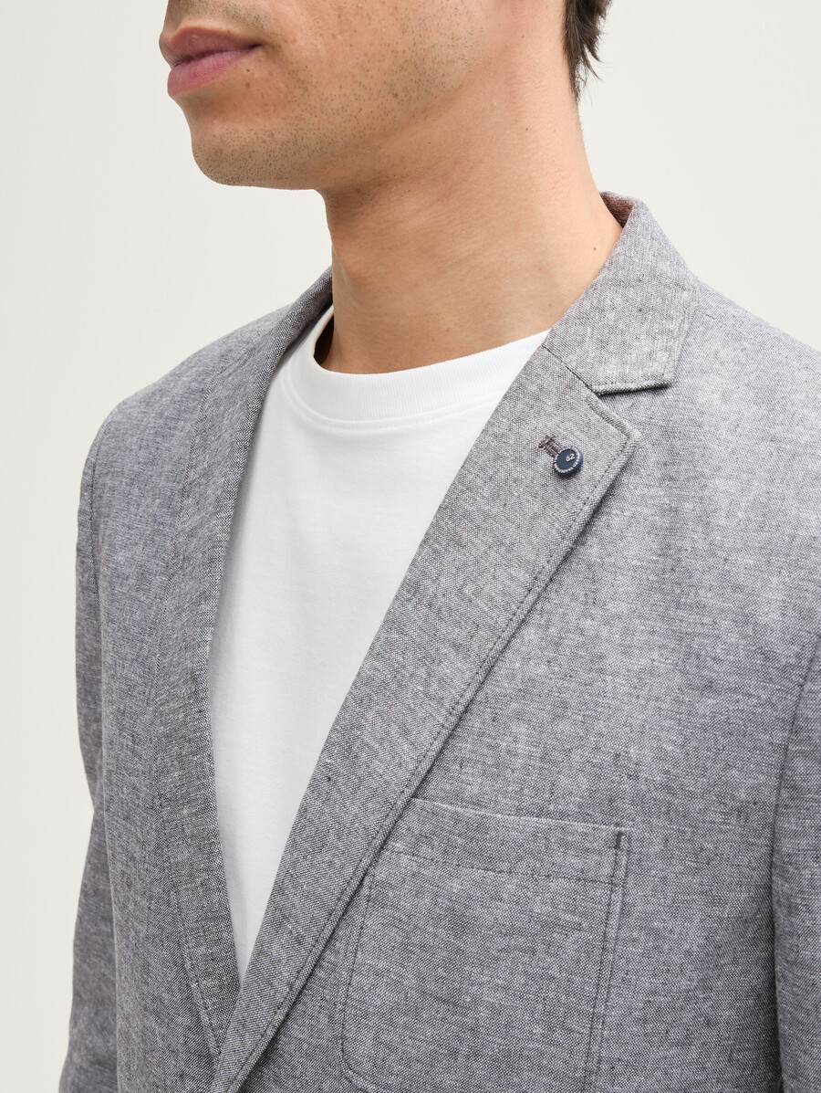 chaqueta con contenido de lino