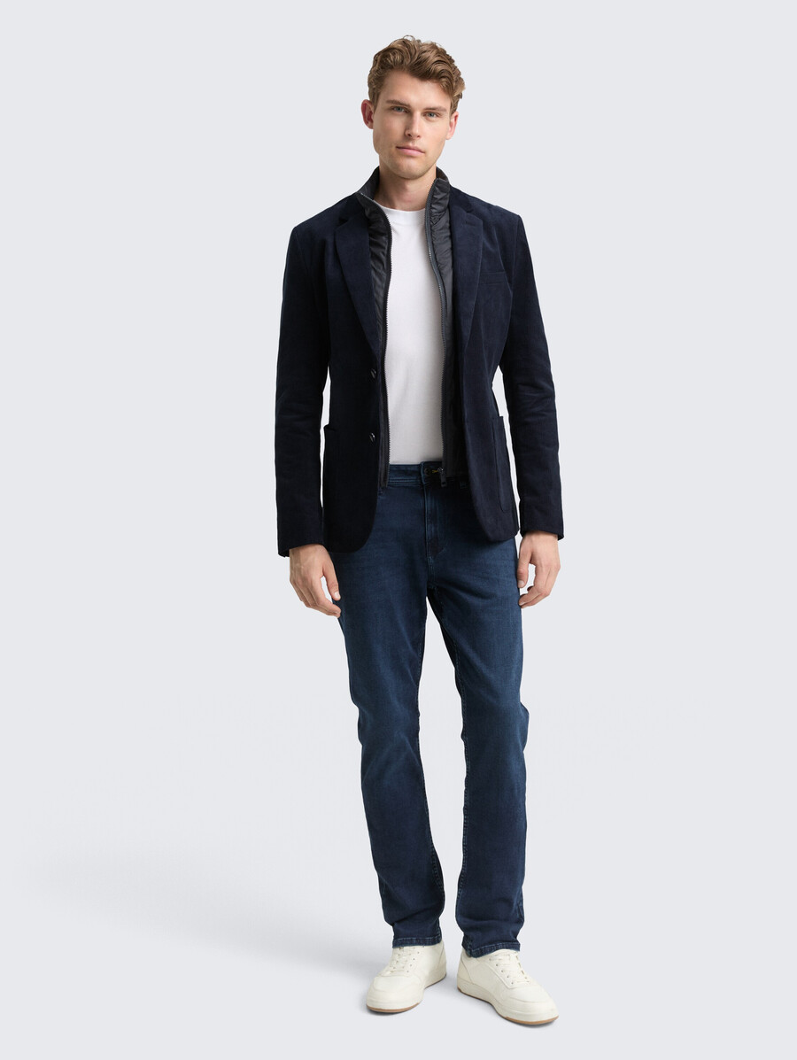 chaqueta de pana 2 en 1 con inserto extraíble