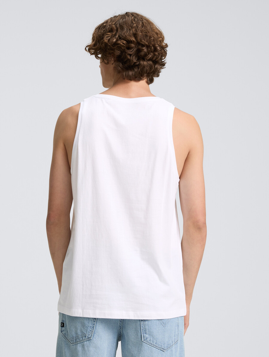 camiseta de tirantes con estampado