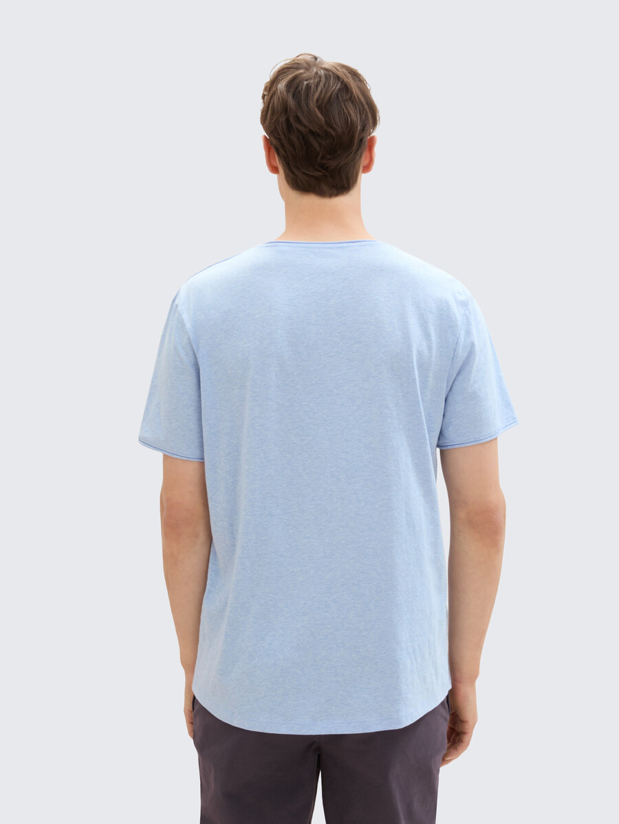 camiseta con look melange