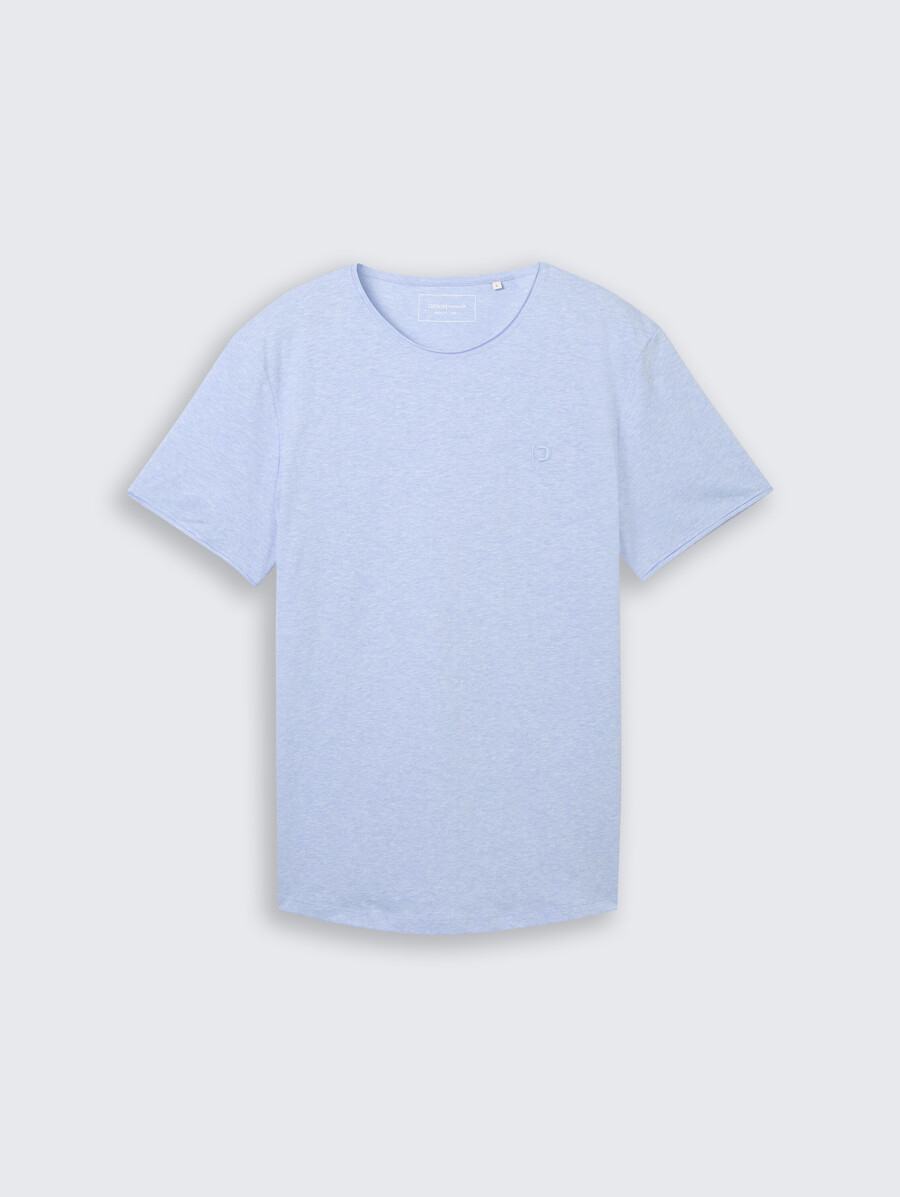 camiseta con look melange