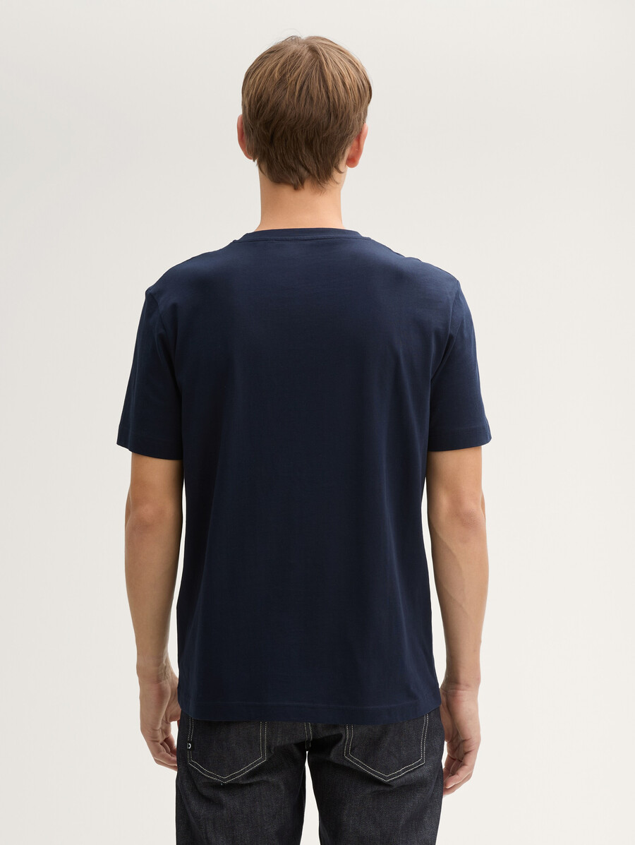 camiseta con estampado fotográfico