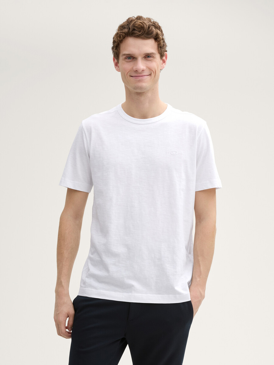 camiseta básica de algodón