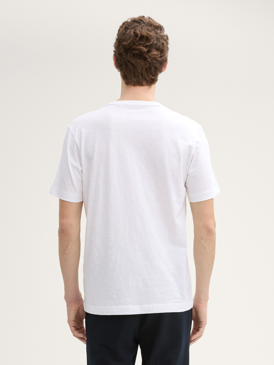 camiseta básica de algodón