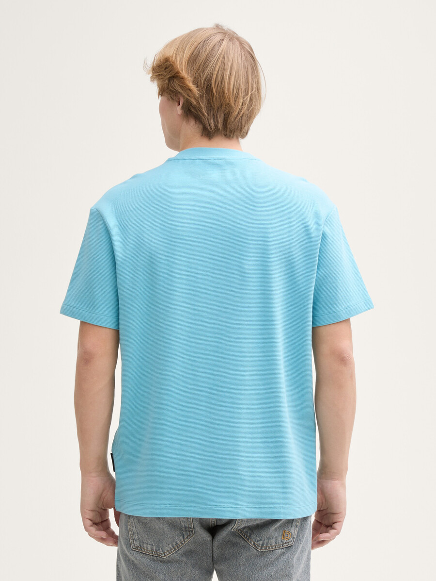 camiseta de algodón de corte relajado