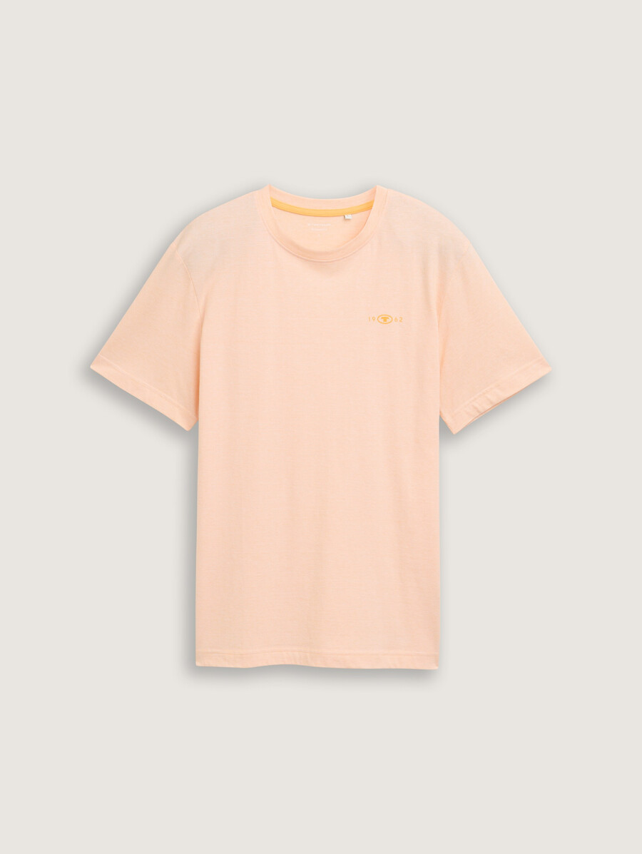camiseta con estampado de logotipo