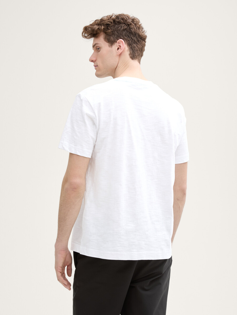 camiseta con estampado fotográfico