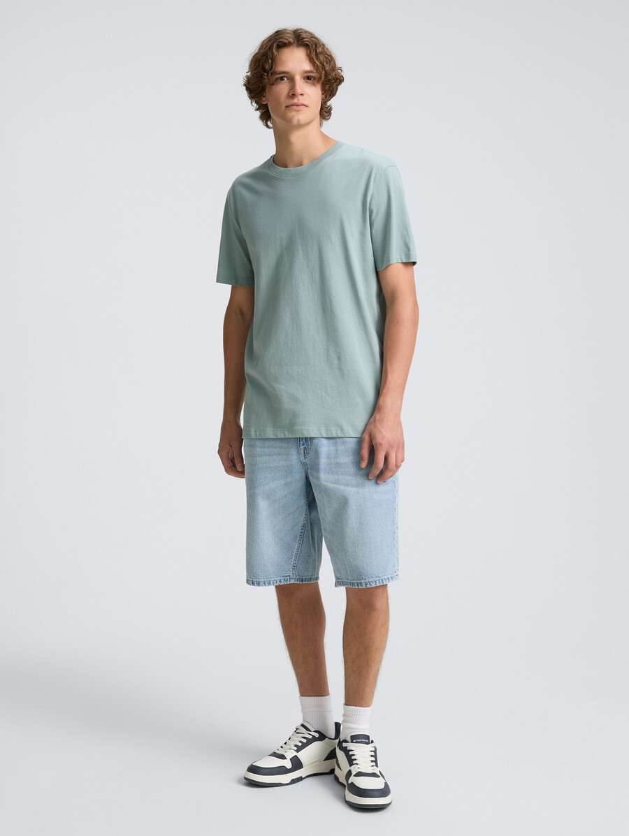 camiseta básica de algodón