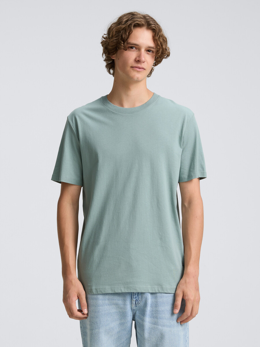 camiseta básica de algodón