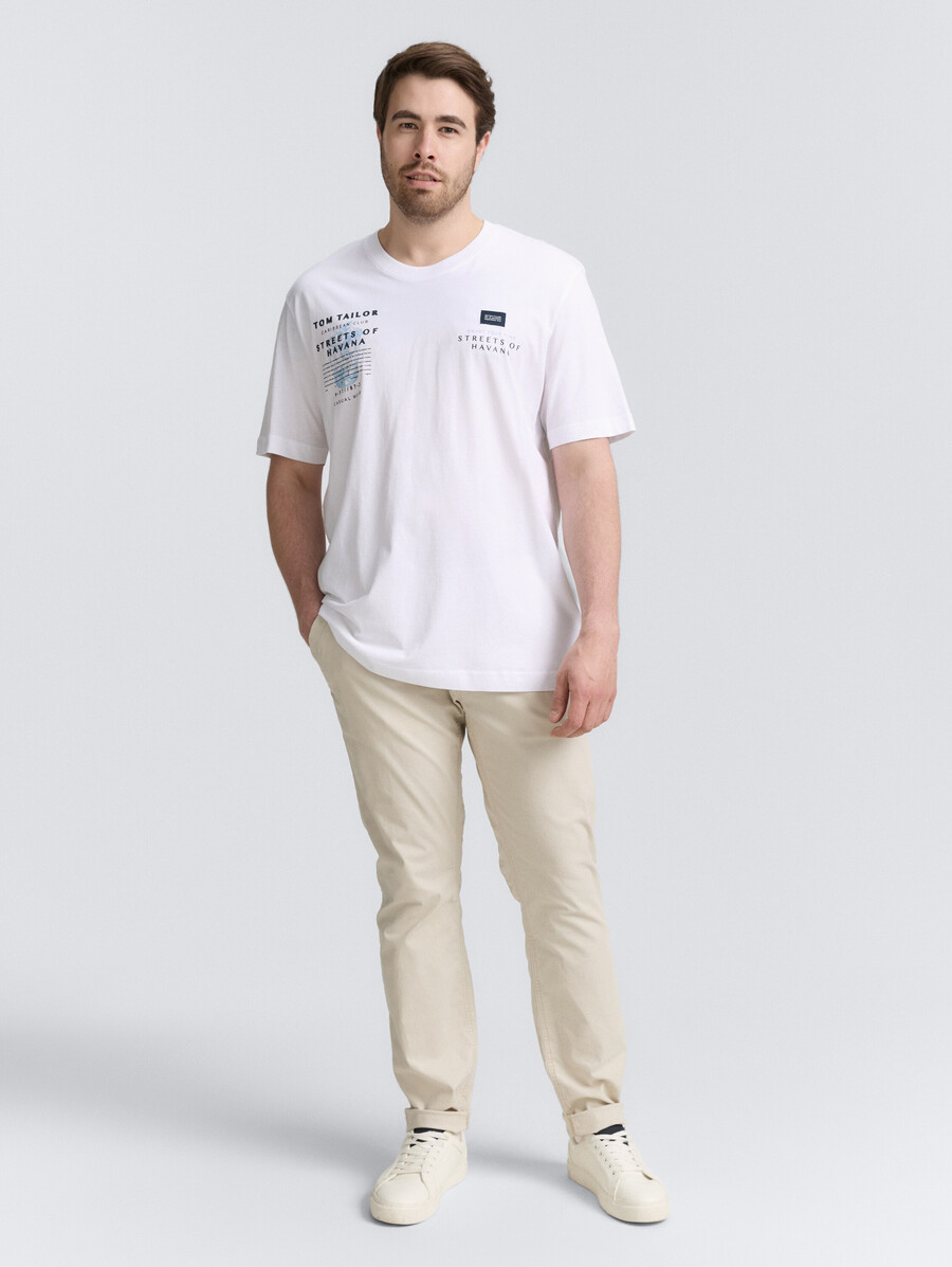 talla grande - camiseta con estampado