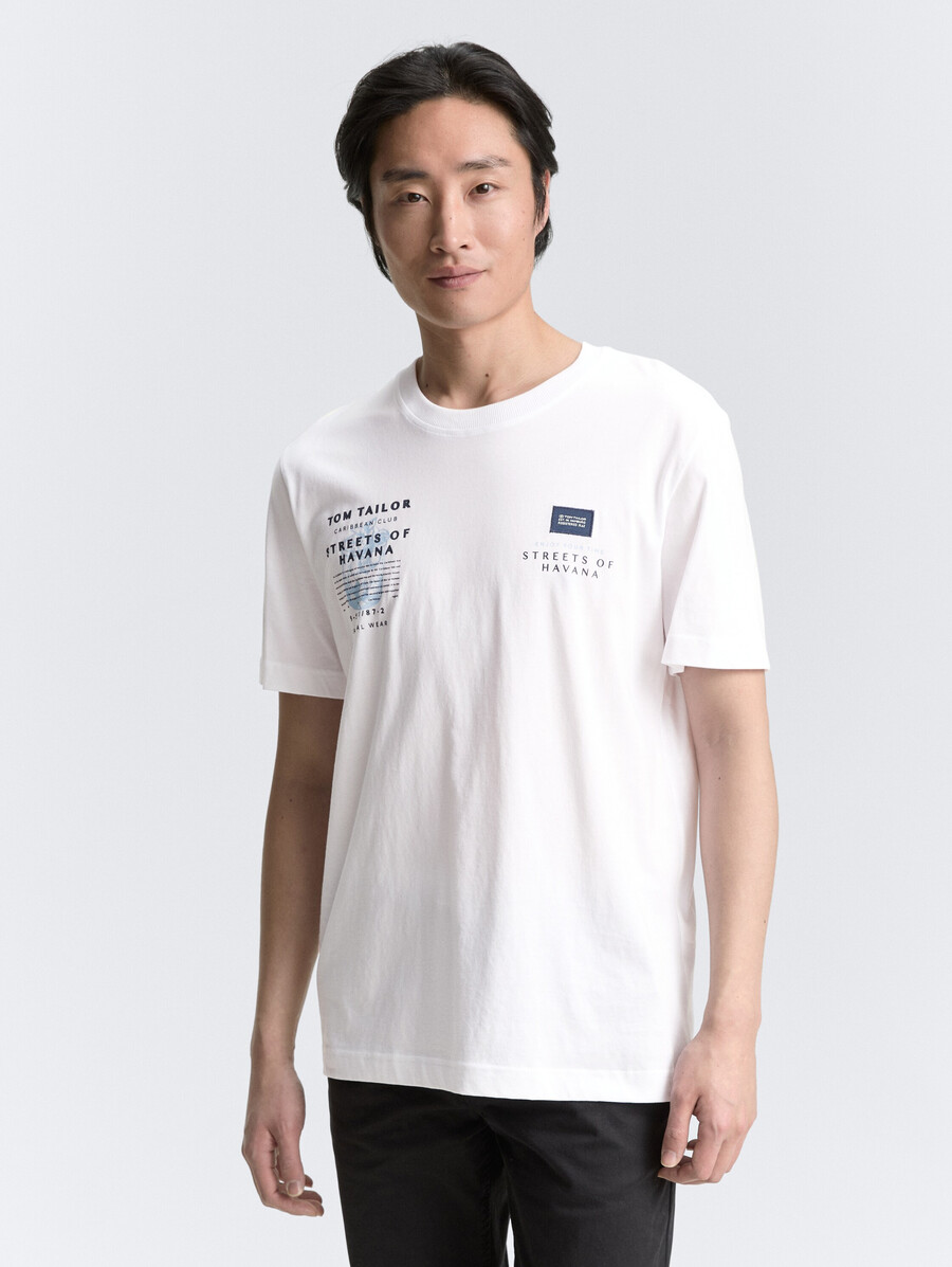 camiseta con estampado