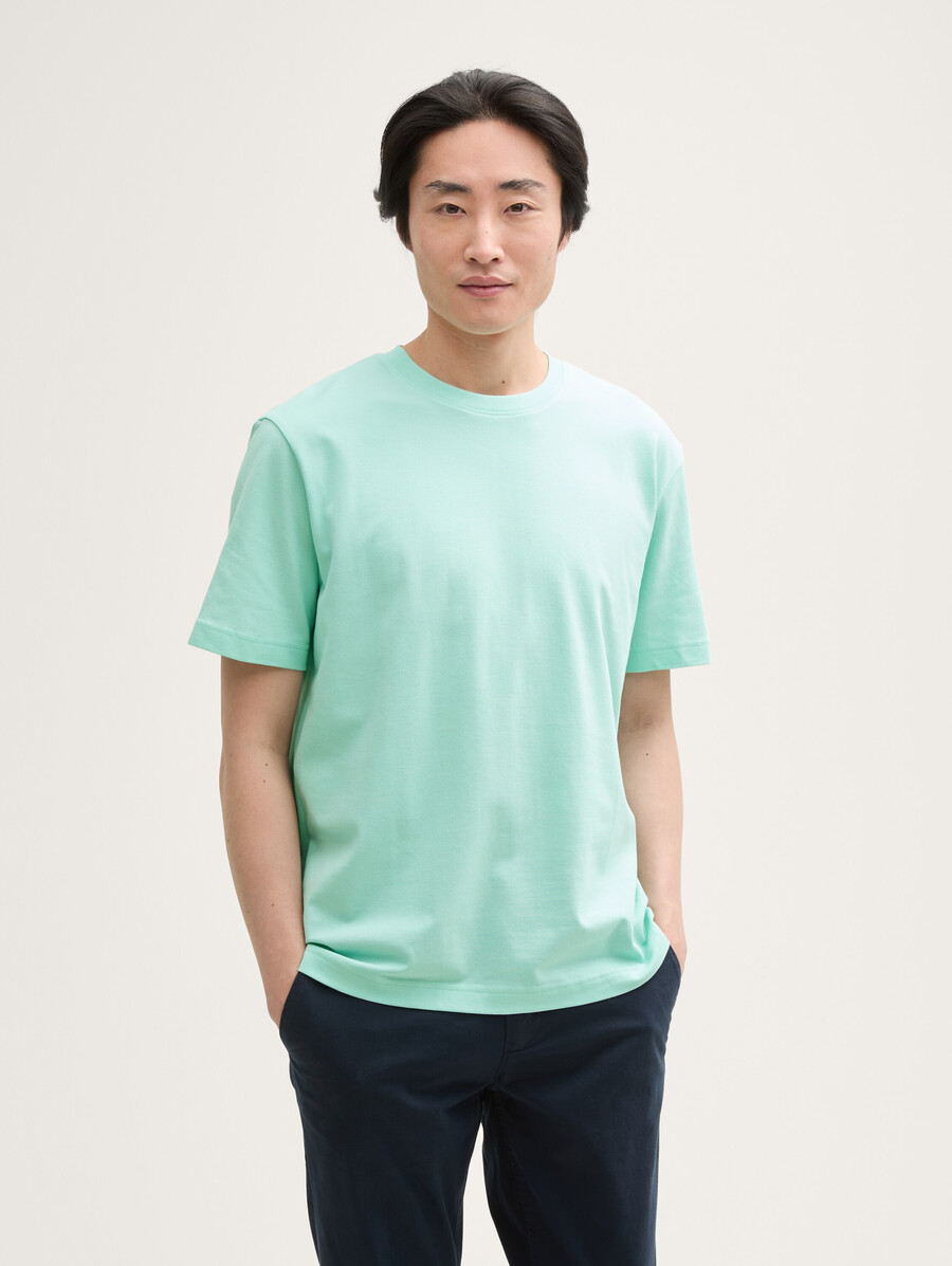 camiseta con textura de piqué