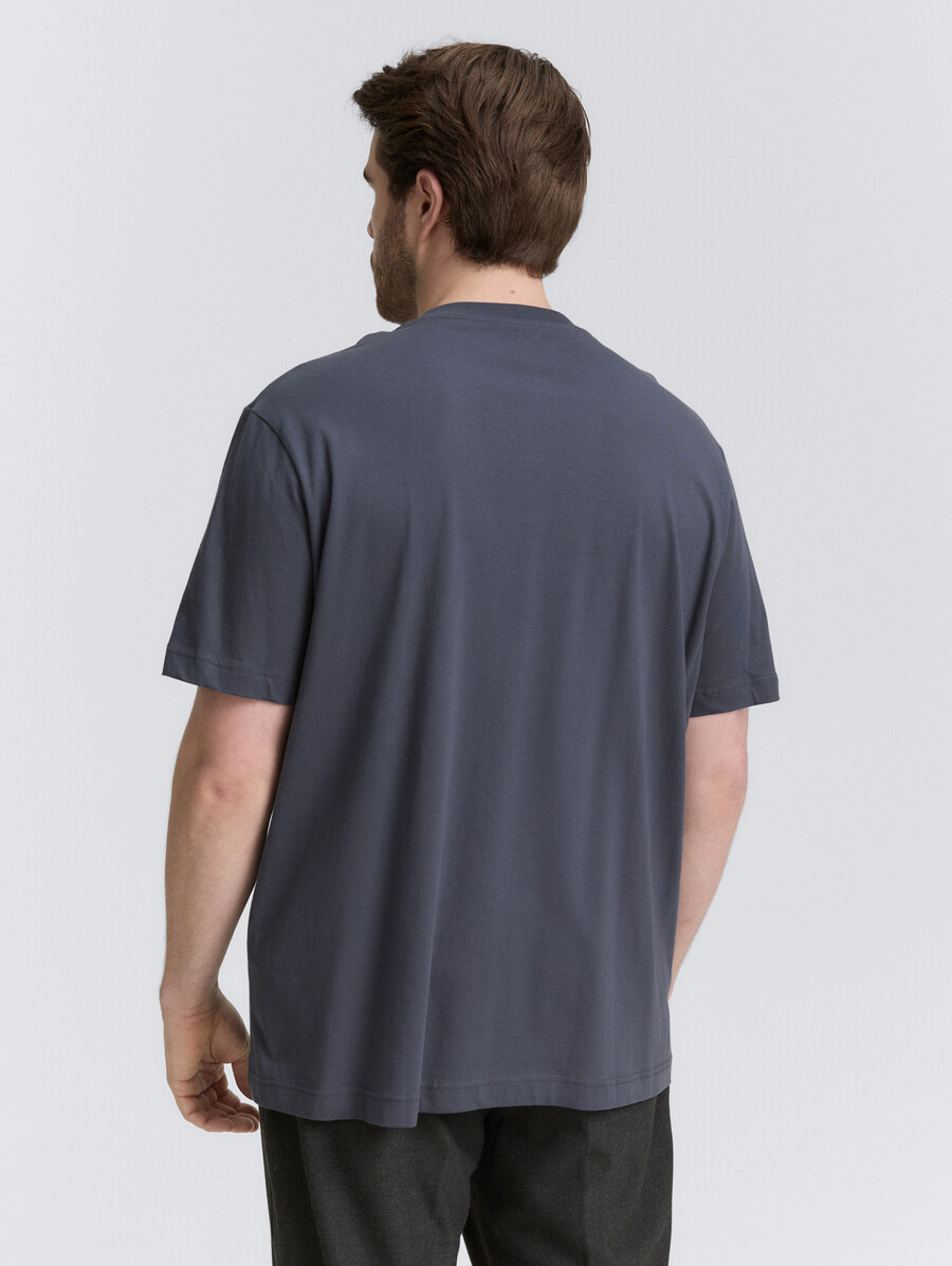 talla grande - camiseta con estampado de logotipo