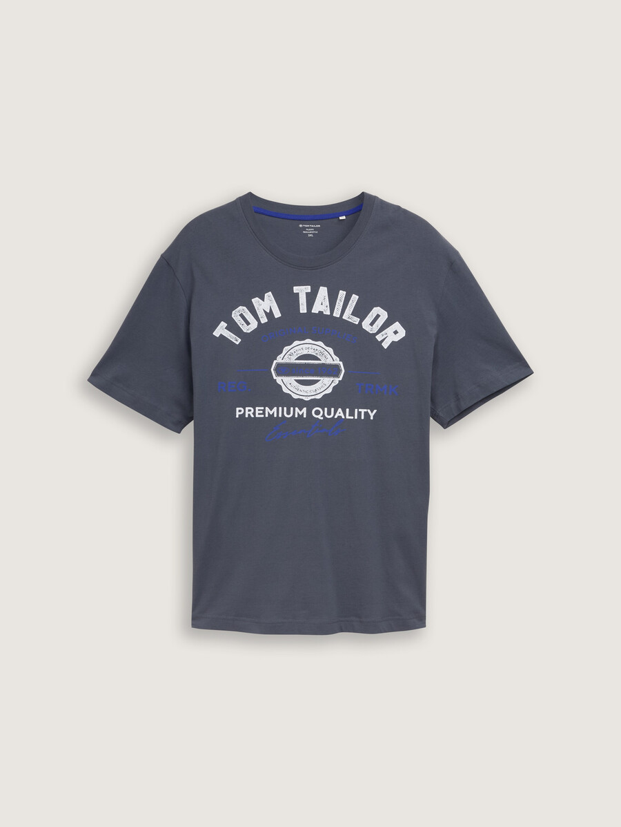 talla grande - camiseta con estampado de logotipo