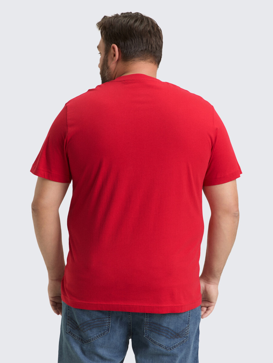 talla grande - camiseta con estampado de logotipo
