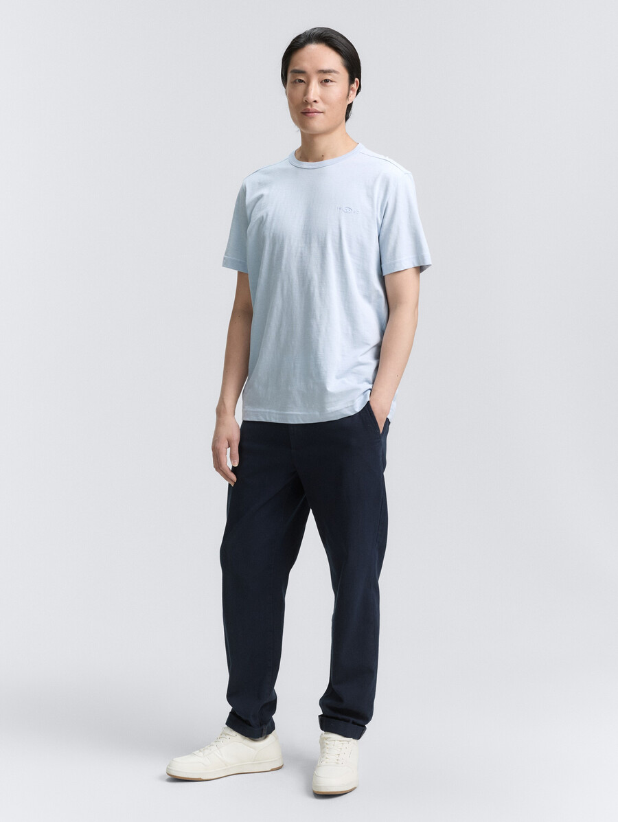 camiseta básica de algodón
