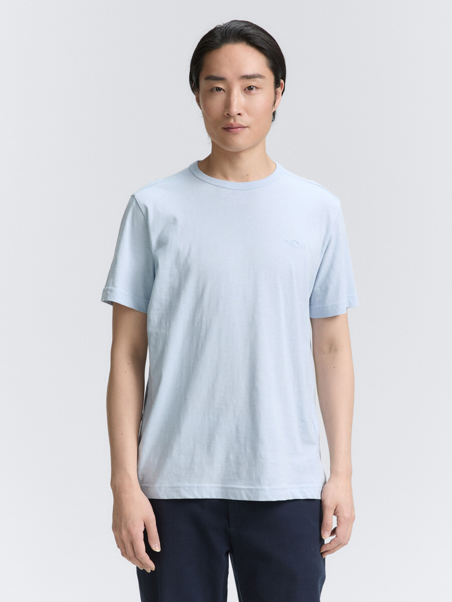 camiseta básica de algodón