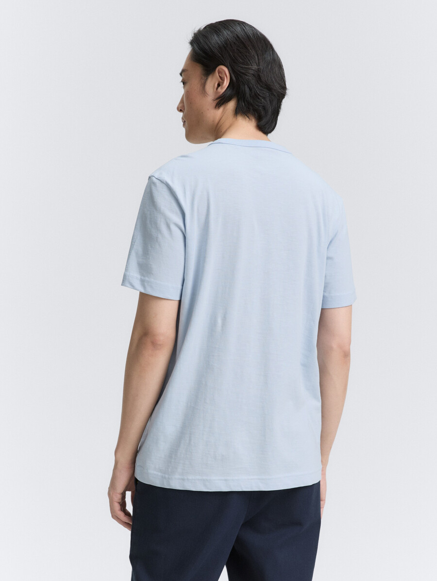 camiseta básica de algodón