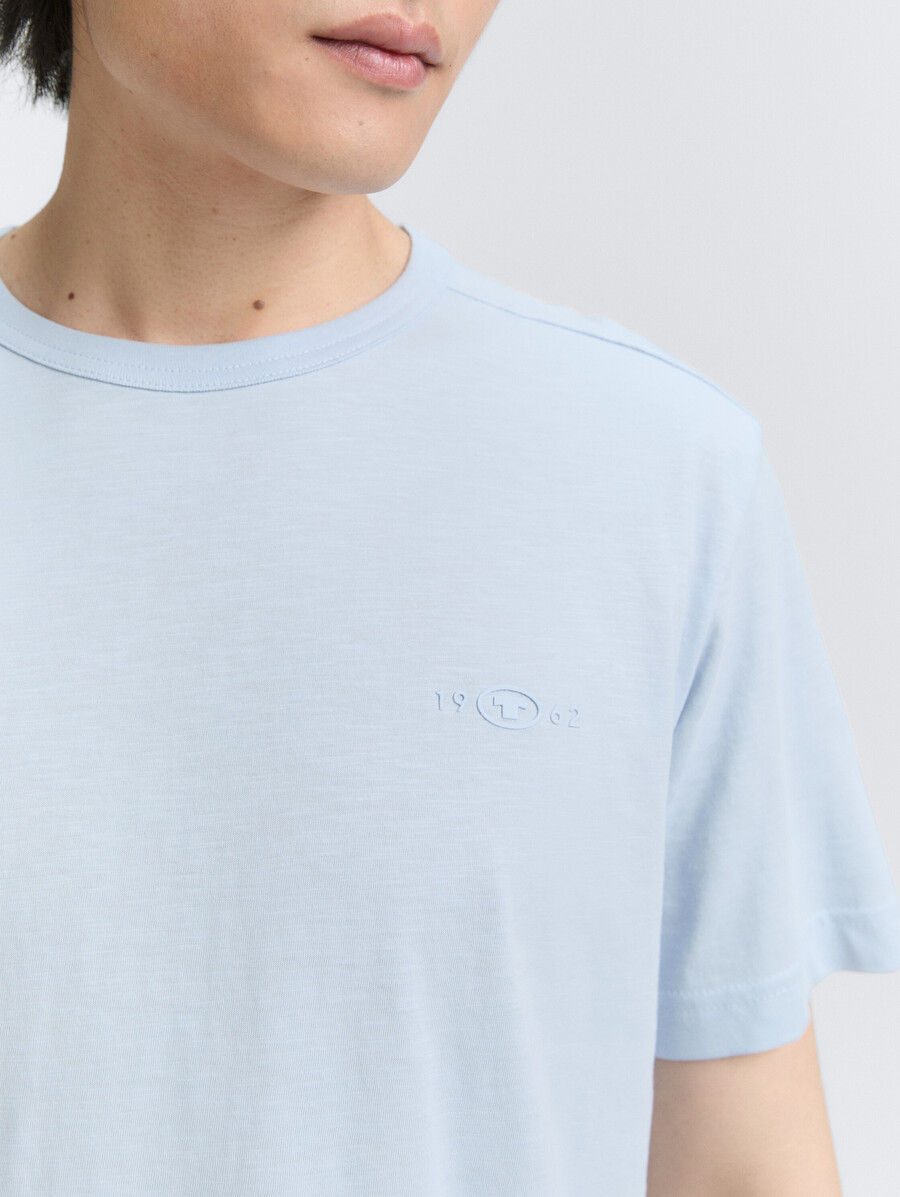 camiseta básica de algodón