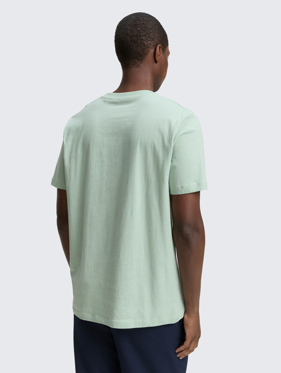 camiseta básica en colores lisos