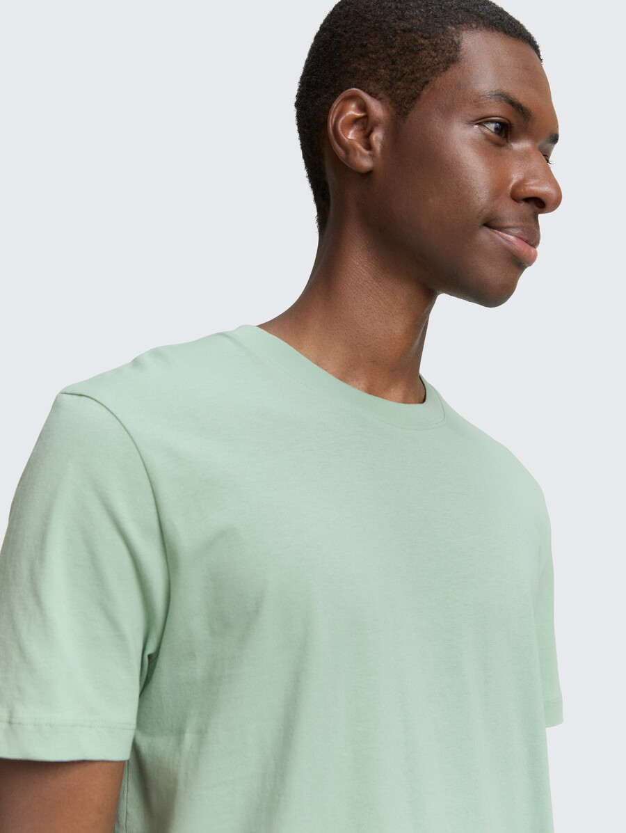 camiseta básica en colores lisos
