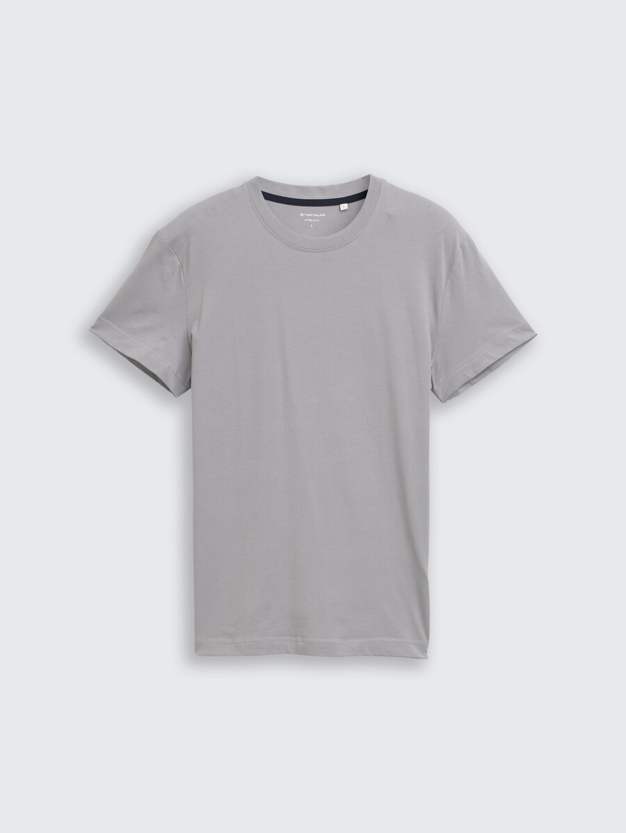 camiseta slim fit con elástico
