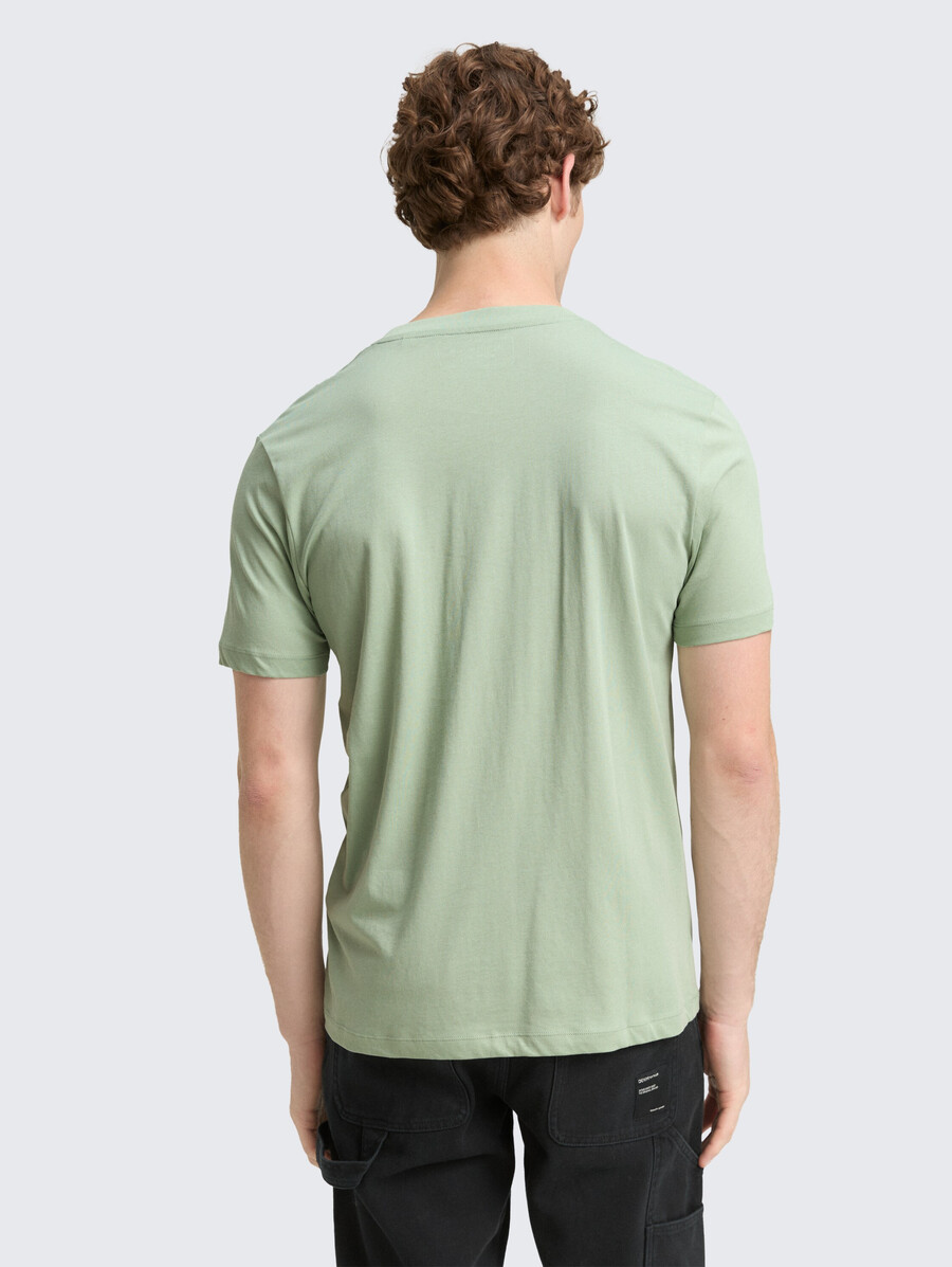 camiseta con estampado fotográfico