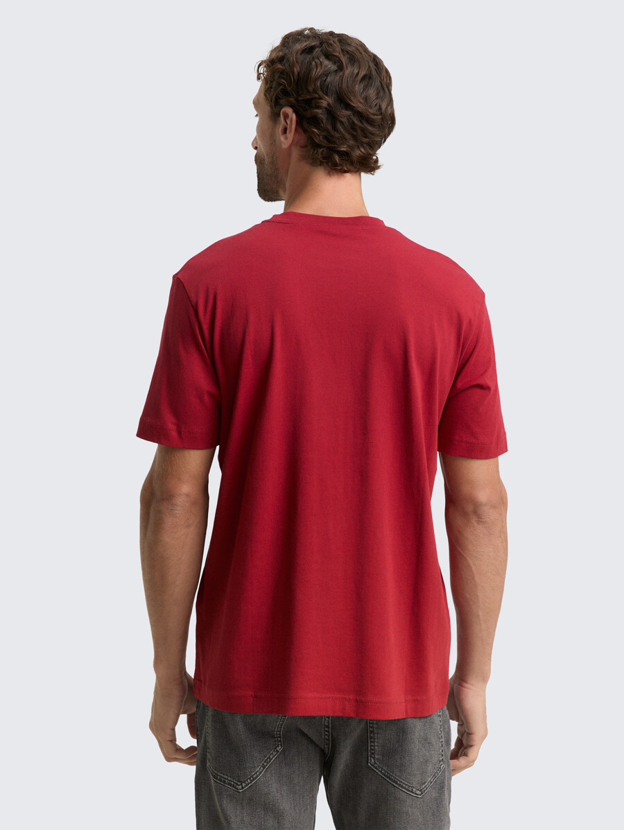 camiseta con estampado fotográfico