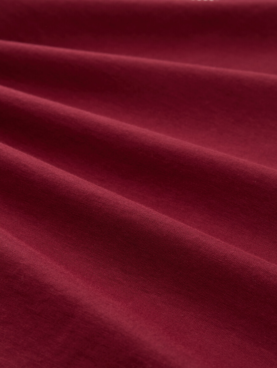camiseta de algodón con estampado de logotipo