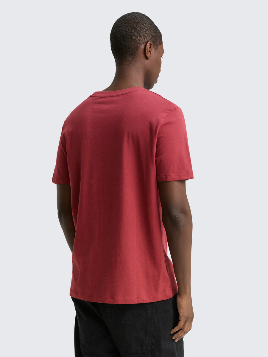 camiseta con estampado fotográfico