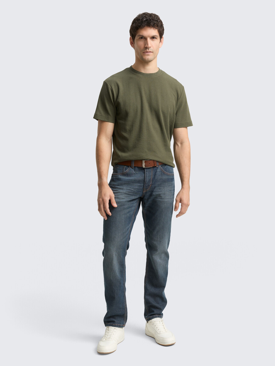 camiseta con textura de gofre