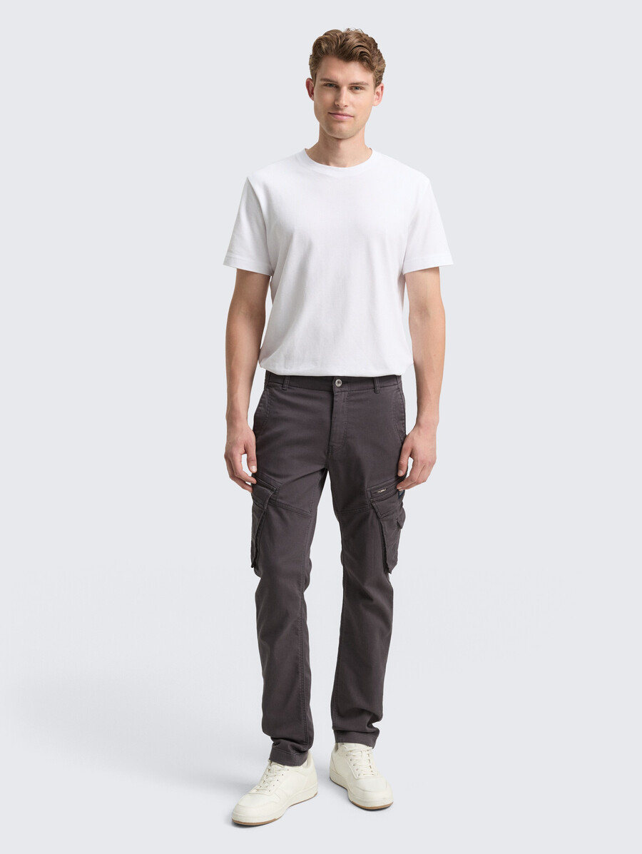 pantalones cargo cónicos con elástico