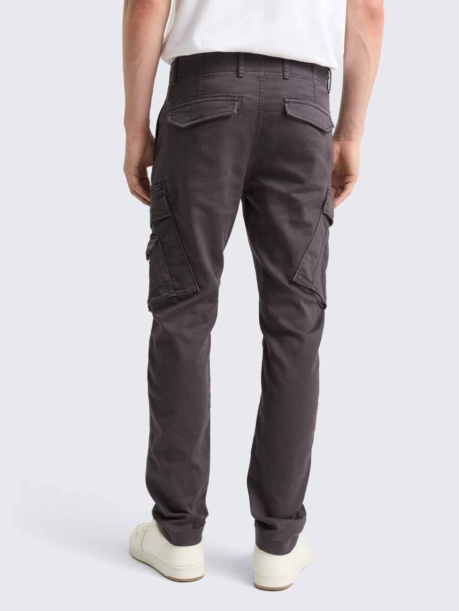 pantalones cargo cónicos con elástico