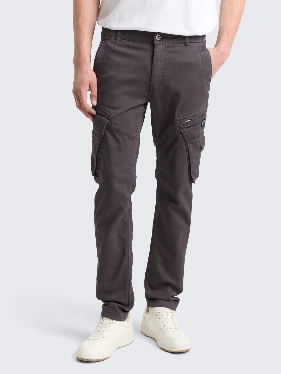 pantalones cargo cónicos con elástico