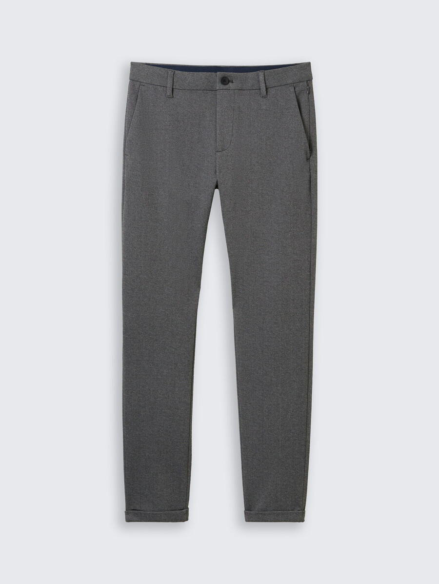 pantalones chinos tttravis slim confeccionados en jersey de piqué