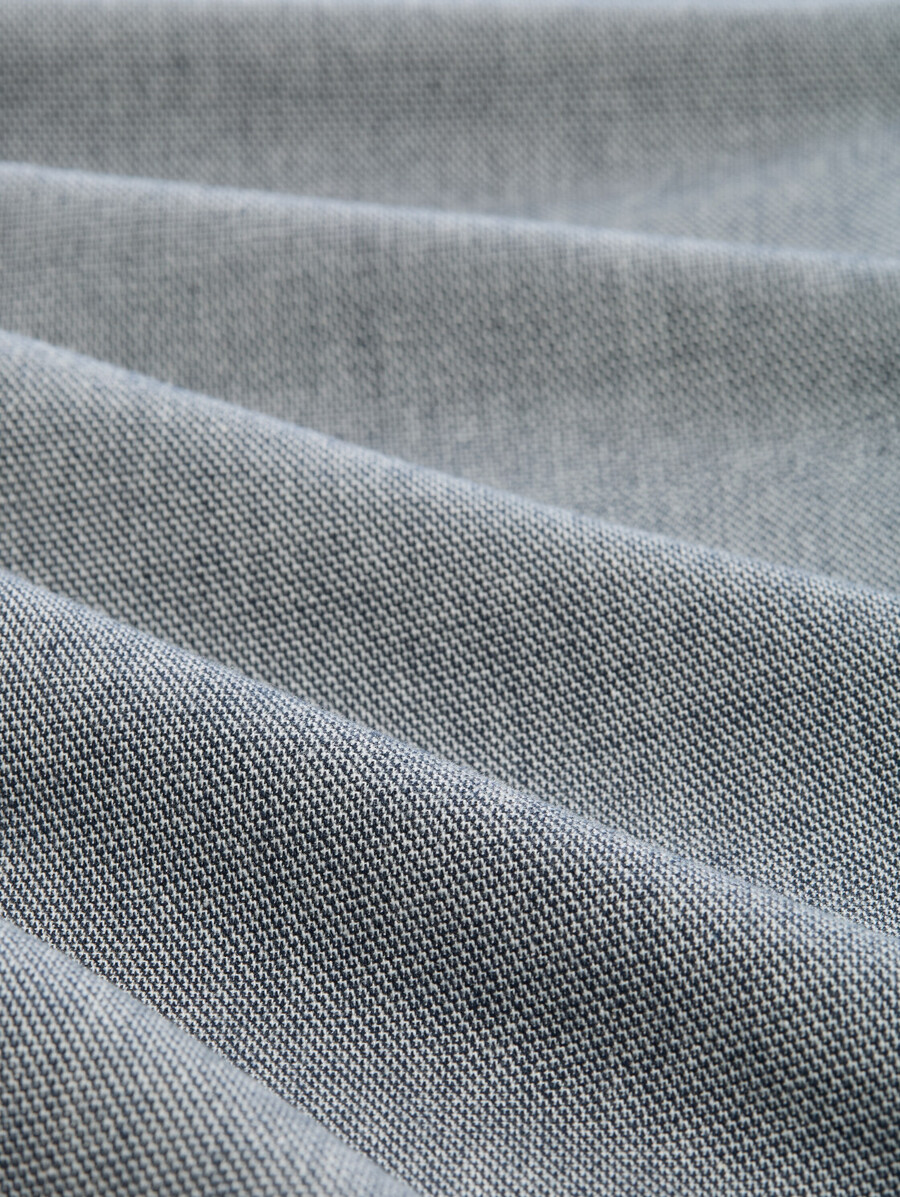 pantalones chinos de corte recto con cinturón