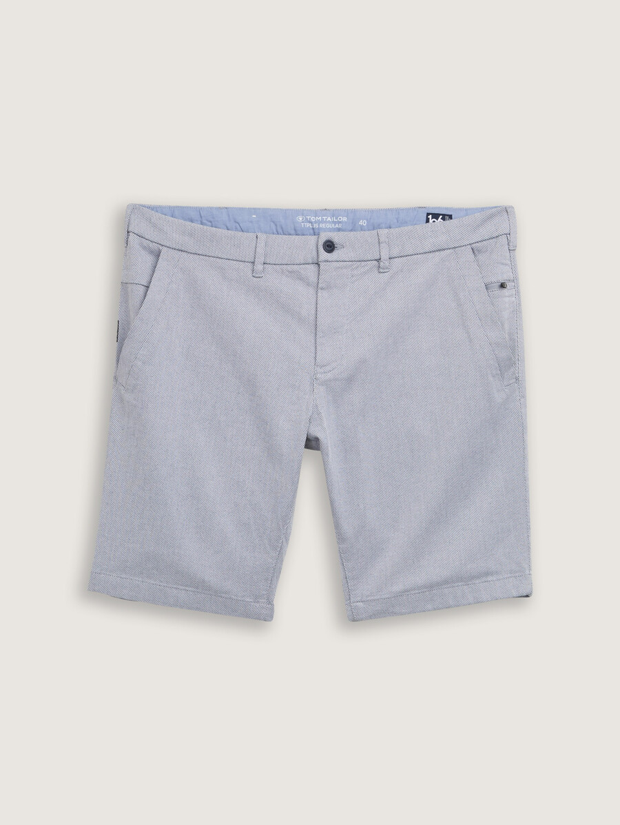 talla grande - pantalones cortos chinos regulares de algodón
