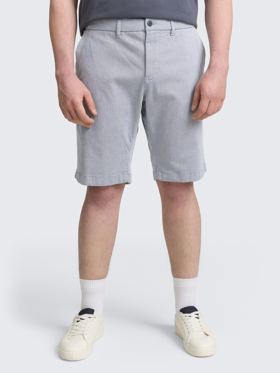 talla grande - pantalones cortos chinos regulares de algodón