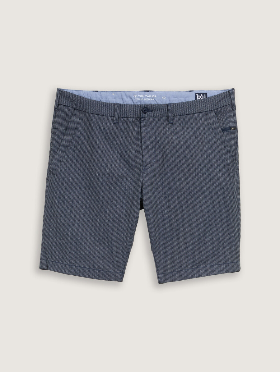 talla grande - pantalones cortos chinos regulares de algodón