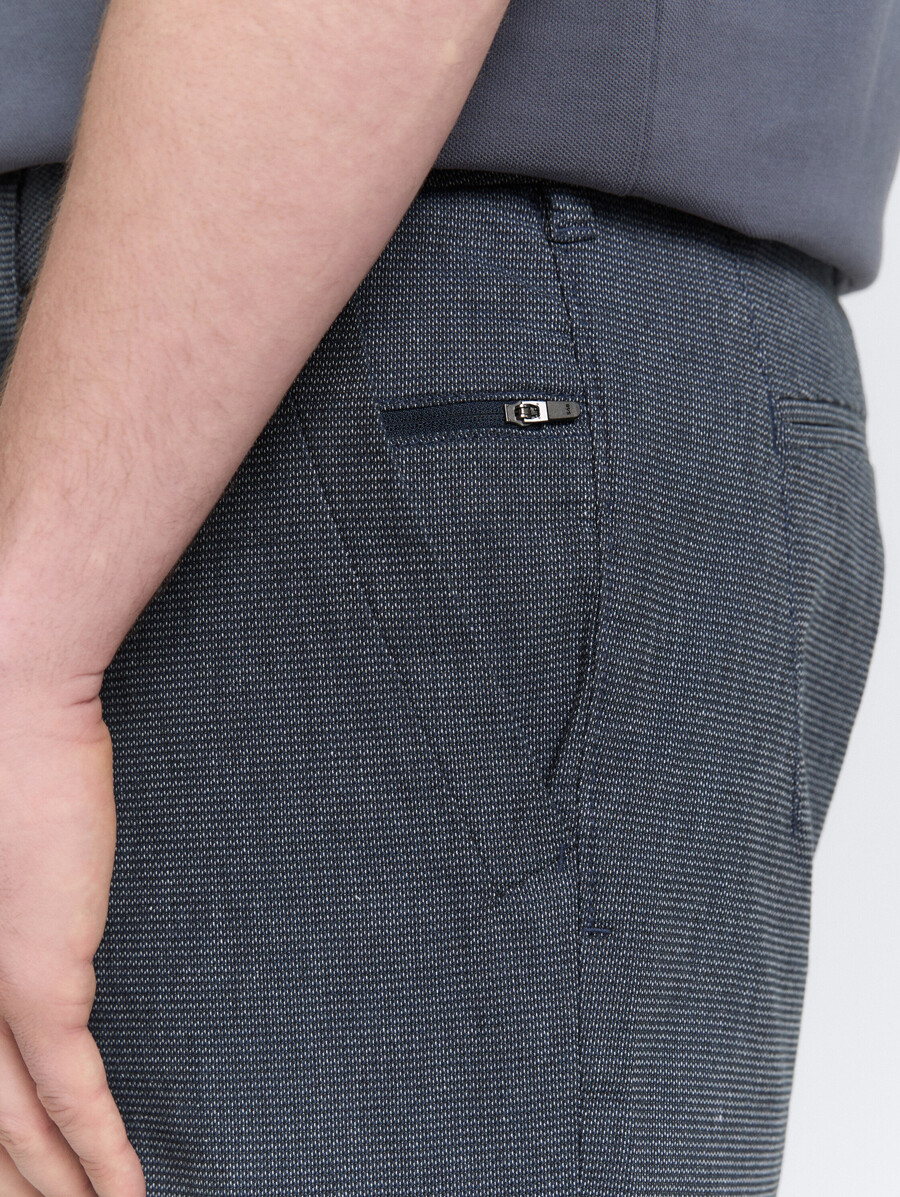talla grande - pantalones cortos chinos regulares de algodón