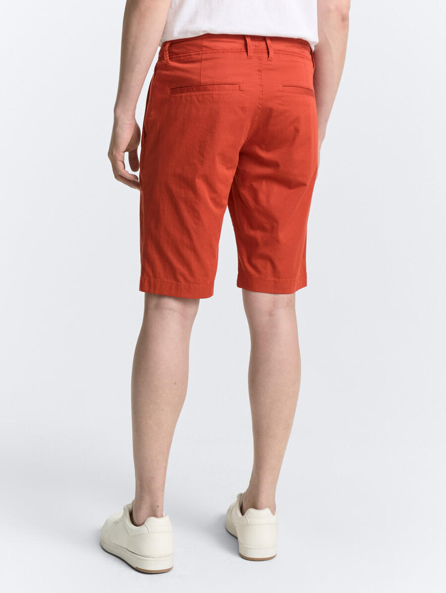 pantalones cortos chinos ligeros con cordón