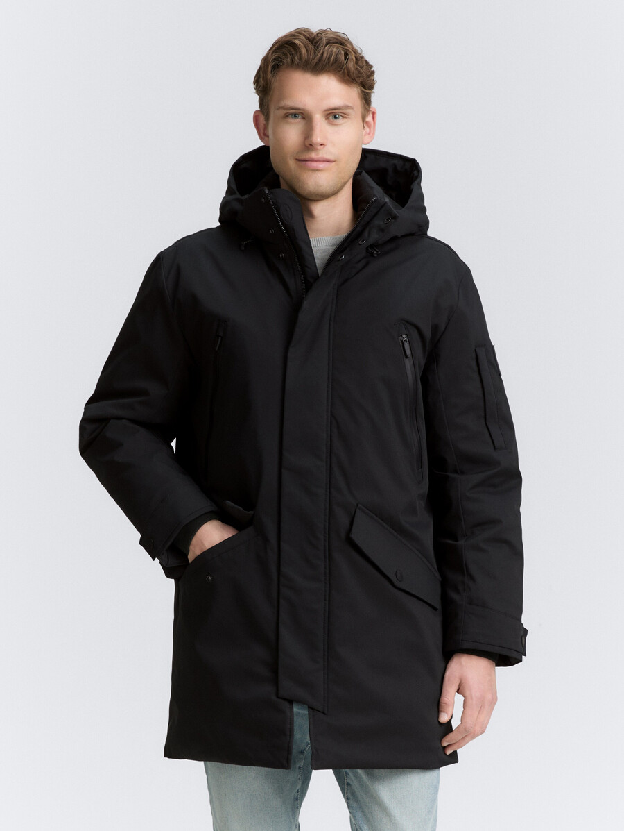 parka tt.pro.tech con capucha desmontable