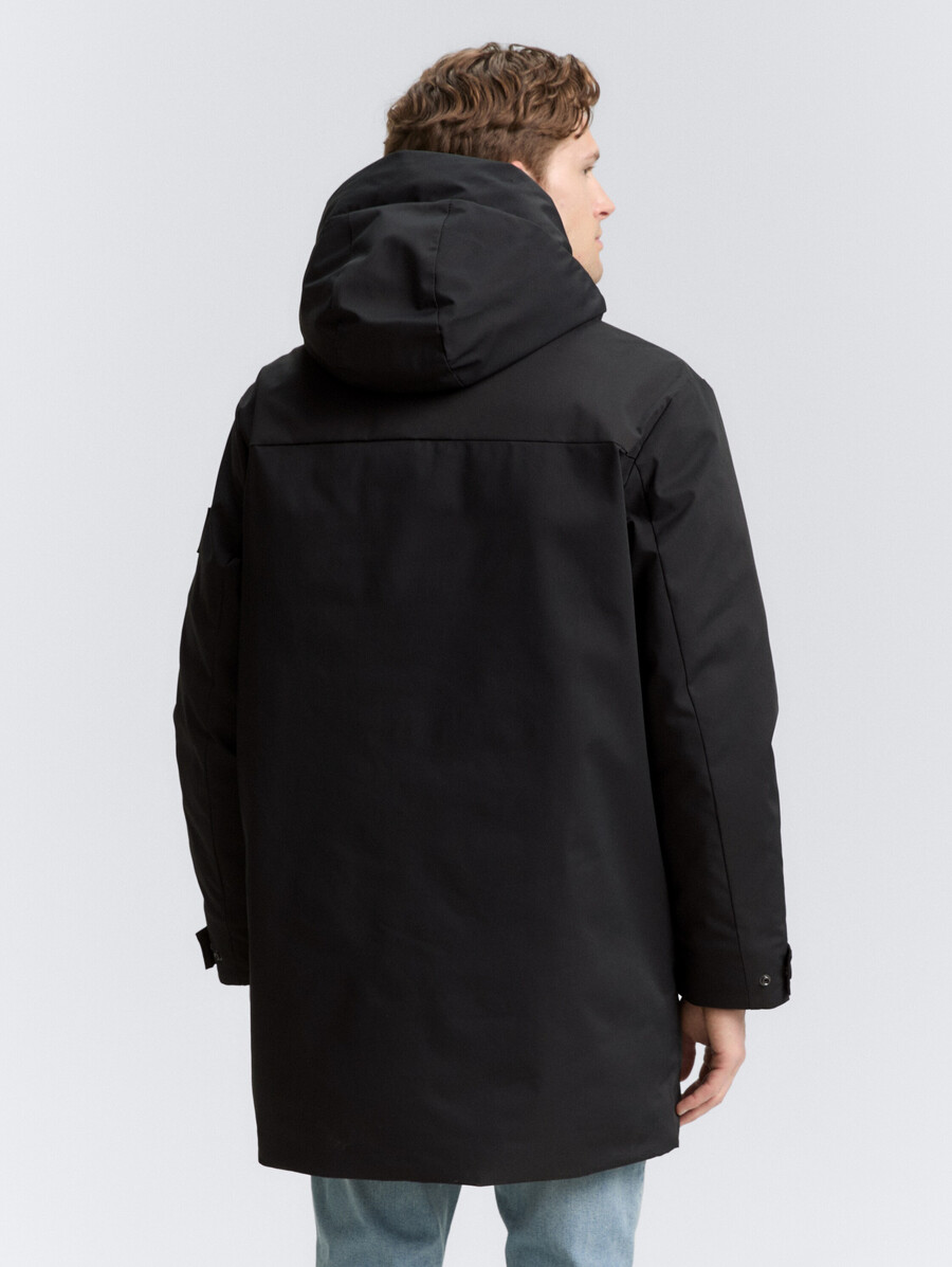 parka tt.pro.tech con capucha desmontable