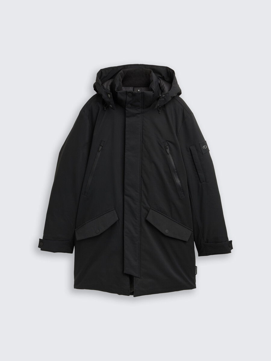 parka tt.pro.tech con capucha desmontable
