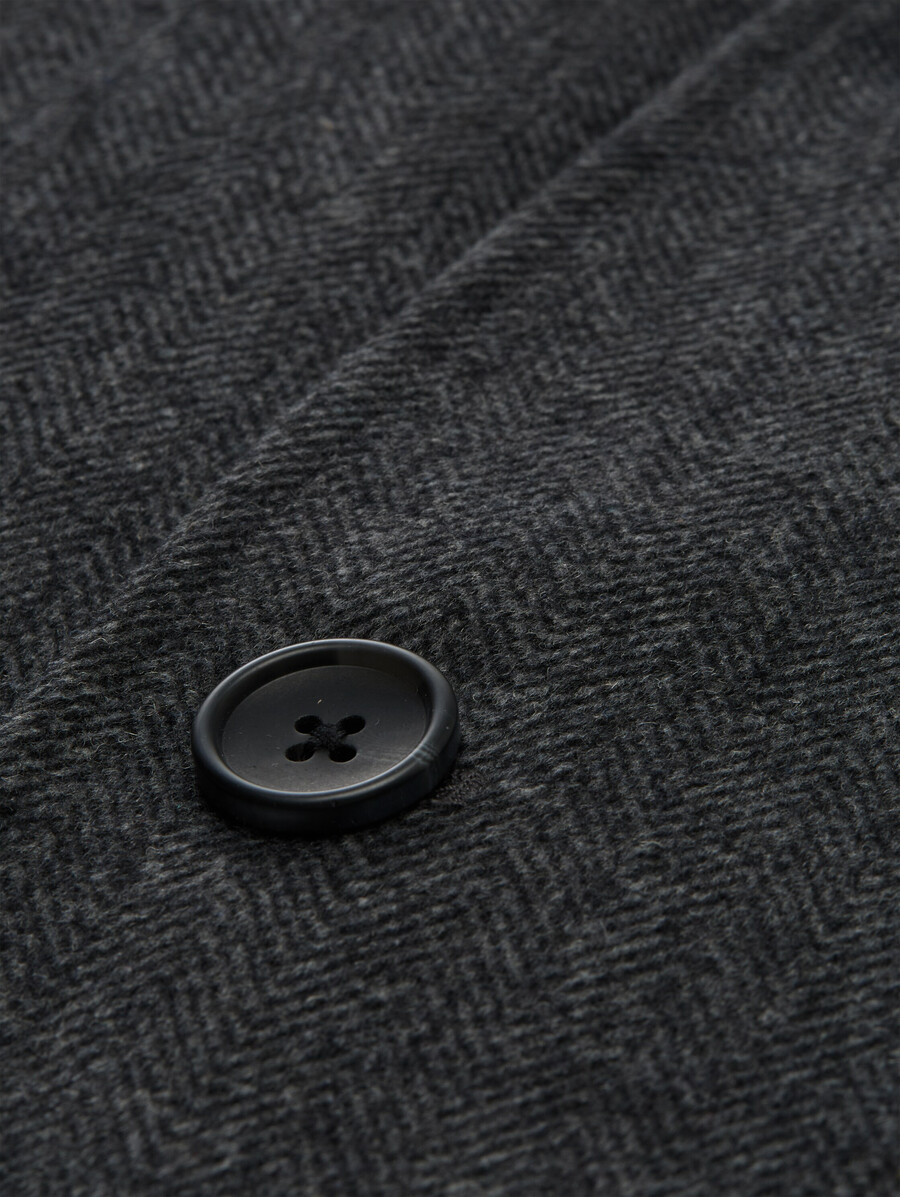 abrigo de lana 2 en 1 con chaqueta interior desmontable