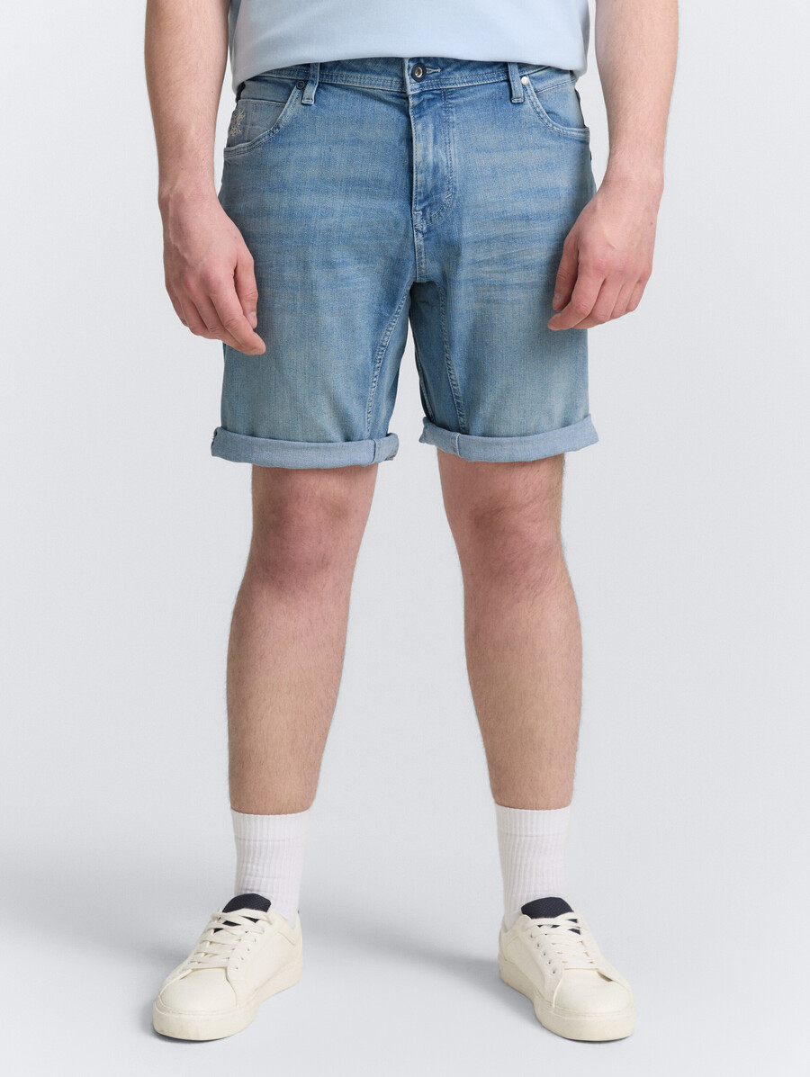 talla grande - shorts vaqueros ttplus regular fit